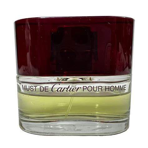 must de cartier pour homme discontinued|must de cartier for men.